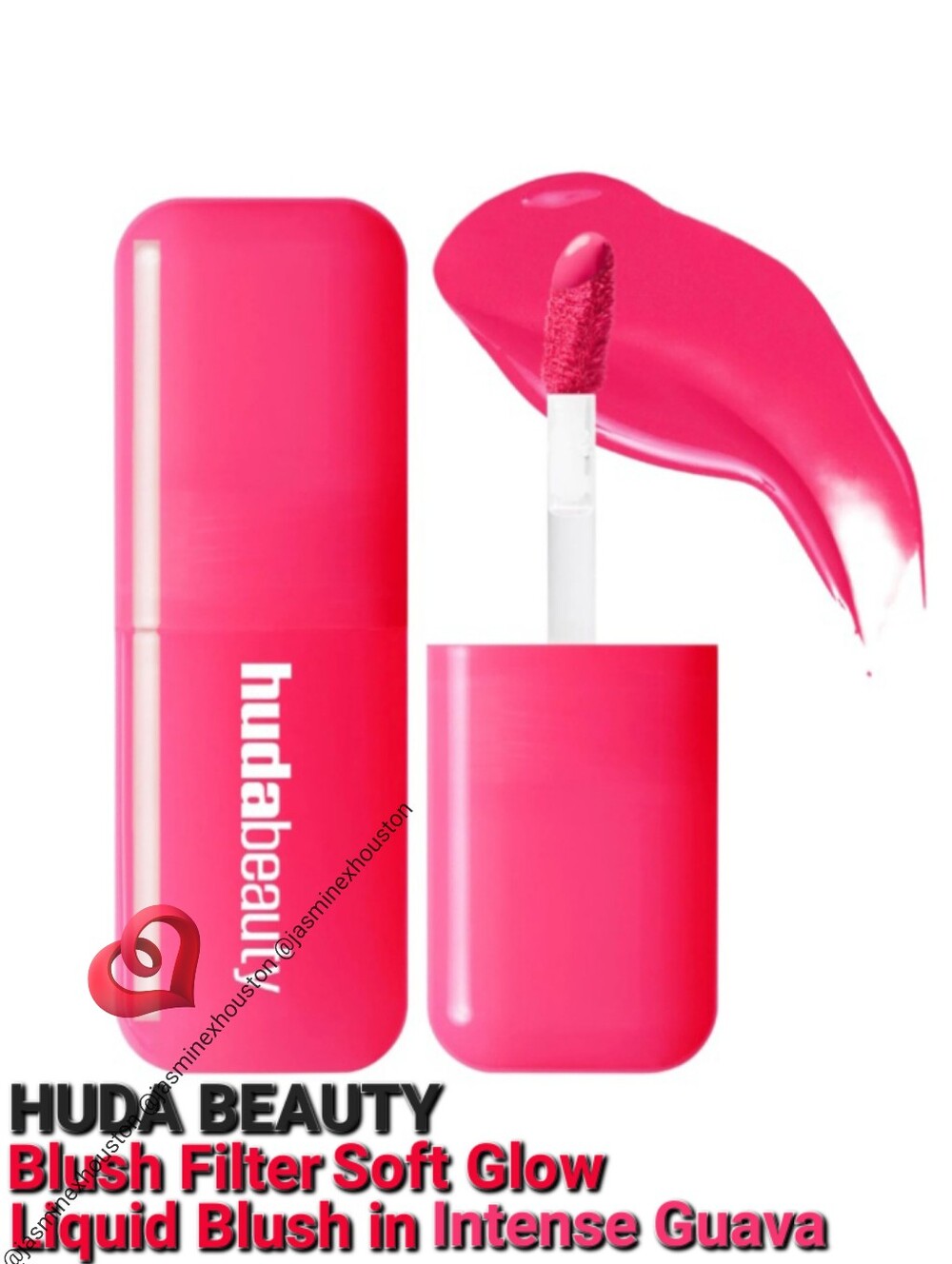 HUDA BEAUTY Blush Filter Soft Glow Liquid Blush In Intense Guava